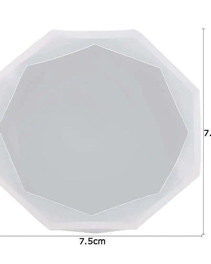 Creative Custom Coaster Silicone Mold Kit for Unique Designs