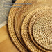 Handcrafted Sustainable Rattan Coasters - Eco-Friendly Drink Accessories for Every Occasion