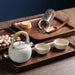 Elegant Black Walnut Serving Tray - Luxury Dining Table Essential