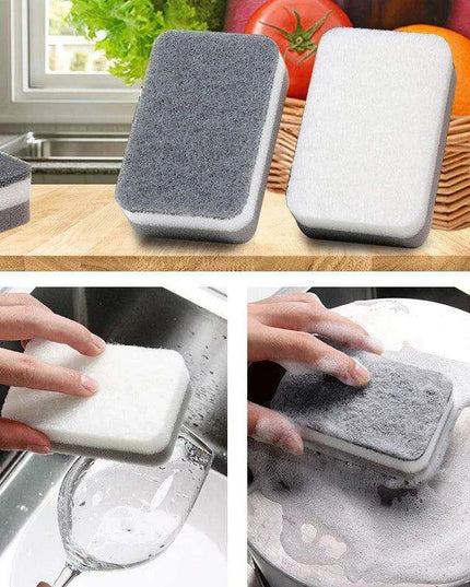 Ultimate Kitchen Cleaning Duo: 2-in-1 Solution for Utensils and Cookware