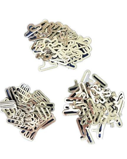 Creative Copper Bow Tie Clip Craft Set - 50 Piece DIY Kit for Unique Accessories