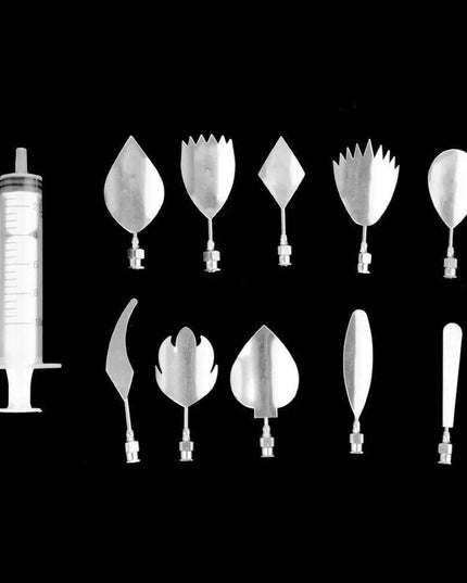 Premium 3D Gelatin Cake Decorating Needle Set - Precision Stainless Steel Tools