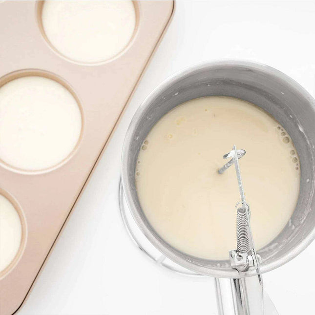 Ultimate Stainless Steel Batter Dispenser with Stand - The Perfect Kitchen Tool for Flawless Pancakes and More