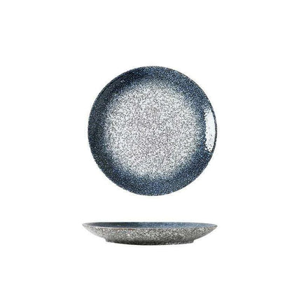 Elegant Japanese Stoneware Dining Plate Set - Choose Your Ideal Size (6, 8, or 10 Inch)