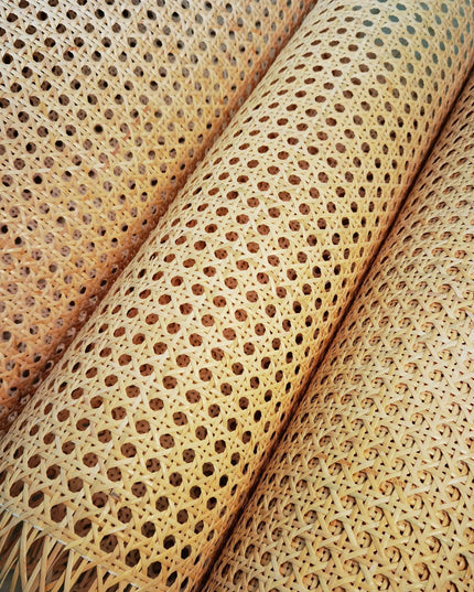 Exquisite Natural Rattan Cane Webbing for Elegant Furniture Restoration - Custom Sizes Available