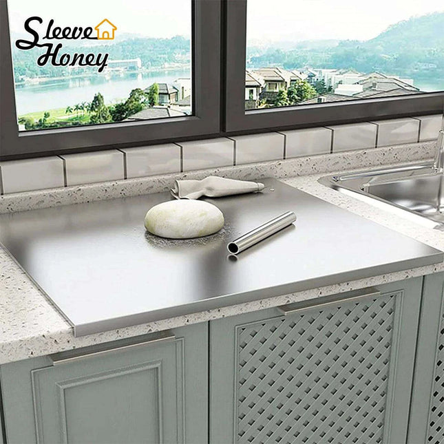 Stainless Steel Multi-Functional Baking and Chopping Board: Your Ultimate Kitchen Essential