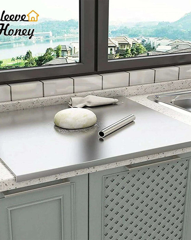 Stainless Steel Multi-Functional Baking and Chopping Board: Your Ultimate Kitchen Essential