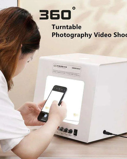 SANOTO Light Box: All-in-One Solution for Jewelry, Video Production, and 3D Scanning