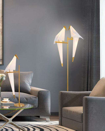Nature-Inspired Nordic Bird Ceiling Lamp with Elegant Design