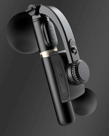 Smartphone Gimbal Stabilizer Kit with Bluetooth Tripod, Selfie Stick, and Remote Control