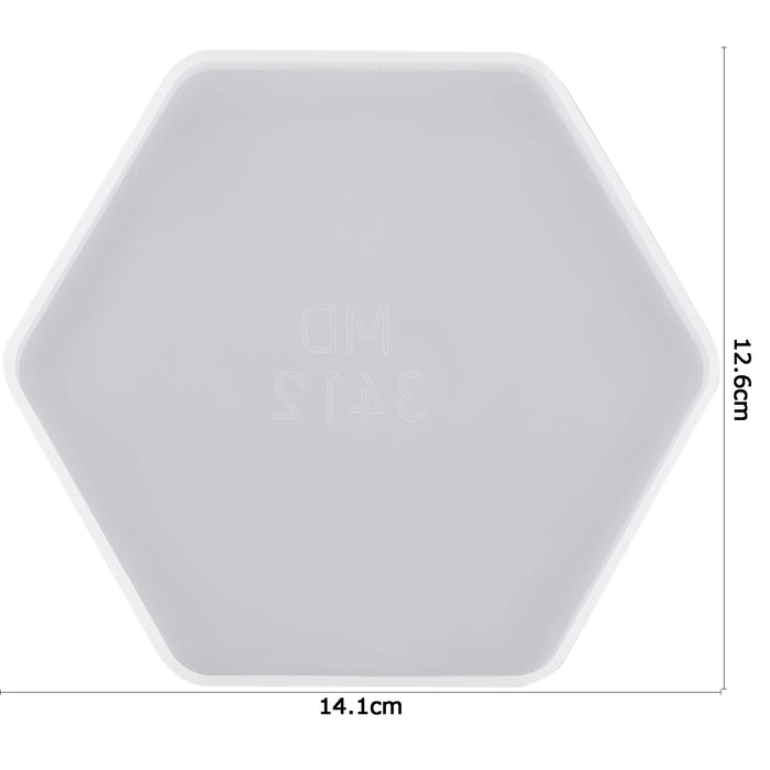 Silicone Mold for DIY Custom Coaster Making with Multiple Shape Options