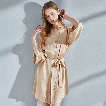 Opulent Silk Nightwear Set for Women - 16 Momme Luxurious Sleepwear Collection