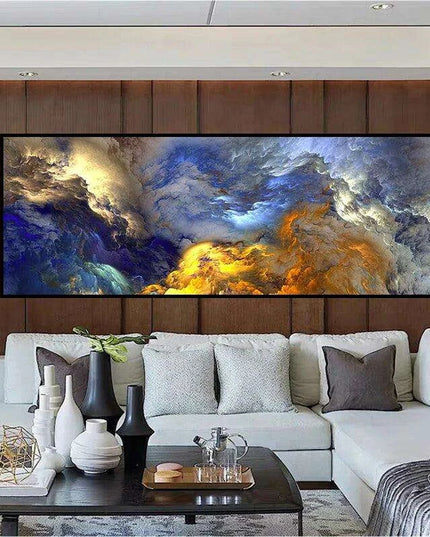 Urban Expressionism: Stunning Abstract Canvas Art for Modern Interiors