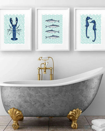 Underwater Marine Life Canvas Art - Custom Sizes & Worldwide Delivery