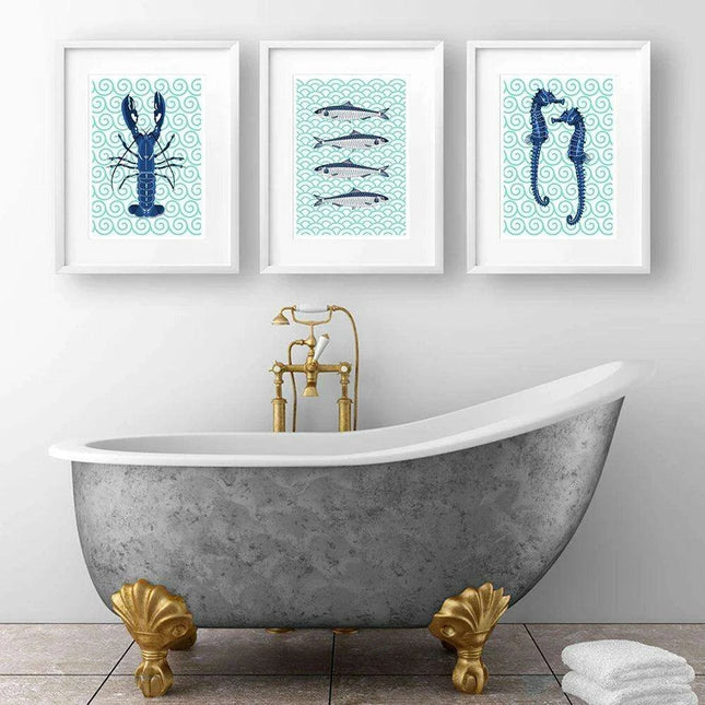 Underwater Marine Life Canvas Art - Custom Sizes & Worldwide Delivery