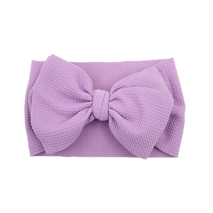 Stylish Oversized Bowknot Headband for Fashionable Baby Girls