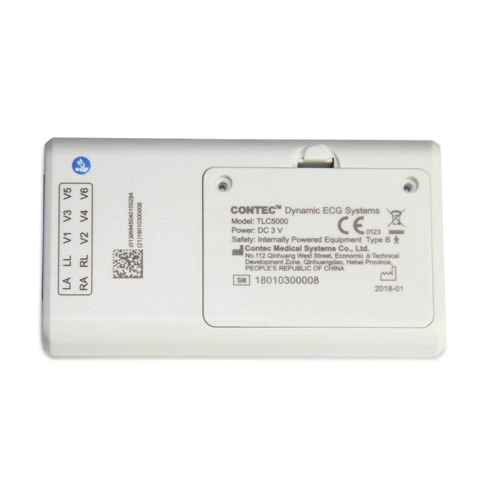 Portable 12-Channel ECG Holter Monitor with LCD for 24-Hour Cardiac Evaluation