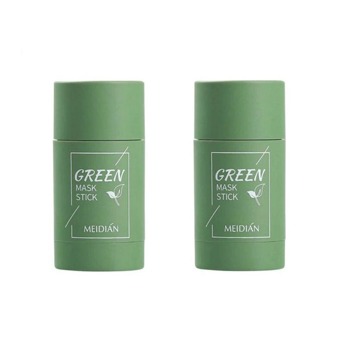 Green Tea and Eggplant Facial Mask Stick for Radiant Skin