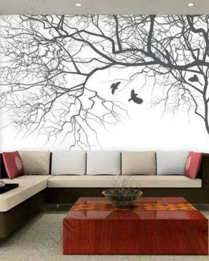 Tranquil Tropical Oasis 3D Wall Mural - Custom Sizes Available