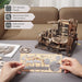 Marble Maze Masterpiece: Premium Wooden Construction Kit for Unlimited Creativity