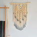 Opulent Boho Macrame Dream Catcher Wall Art - Luxurious Handwoven Beauty