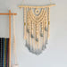Boho Elegance Macrame Dream Catcher Wall Hanging - Handcrafted Opulence for Your Home