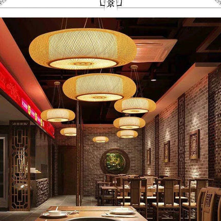 Bamboo Elegance: Artisanal Pendant Lights Inspired by Asian Heritage