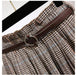 Timeless High-Waisted Plaid Maxi Skirt - Essential for Autumn-Winter