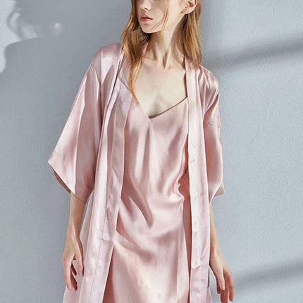Opulent Silk Nightwear Set for Women - 16 Momme Luxurious Sleepwear Collection