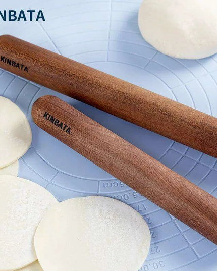 Premium Ebony Wood Rolling Pin - Elevate Your Baking Experience