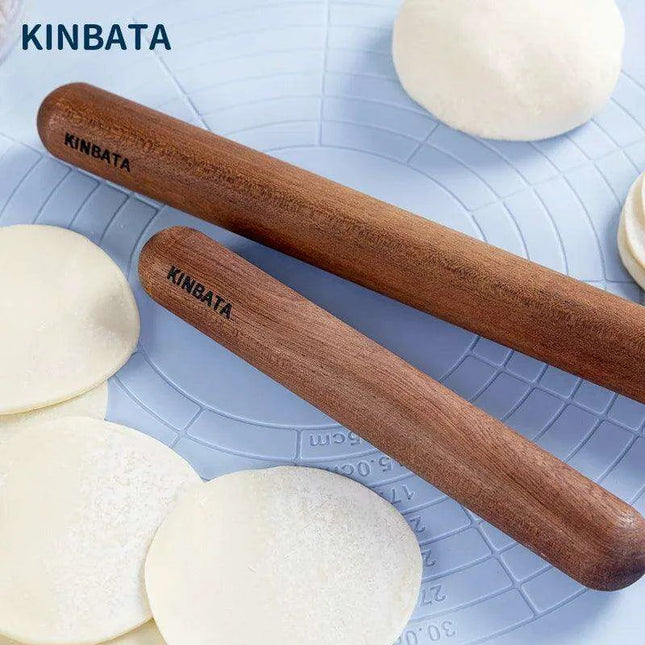 Premium Ebony Wood Rolling Pin - Elevate Your Baking Experience