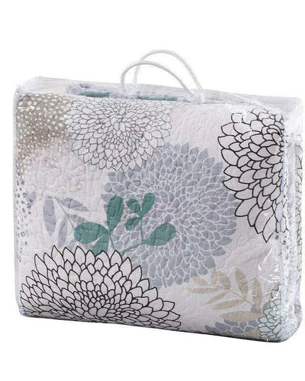 Elegant Floral Cotton Quilt Collection