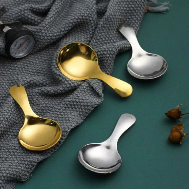 Sleek Stainless Steel Kitchen Scoop: Your Go-To Tool for Home and Adventure