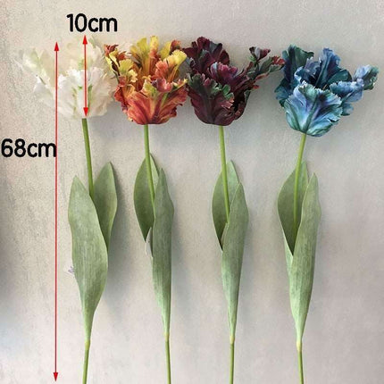 Lifelike Silk Flower Arrangement - Elegant Artificial Bouquet for Every Celebration