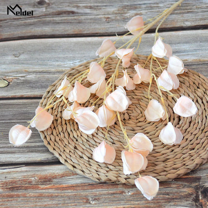 Meldel Silk Gooseberry Flower Arrangement - 3 Forks, Realistic Decor