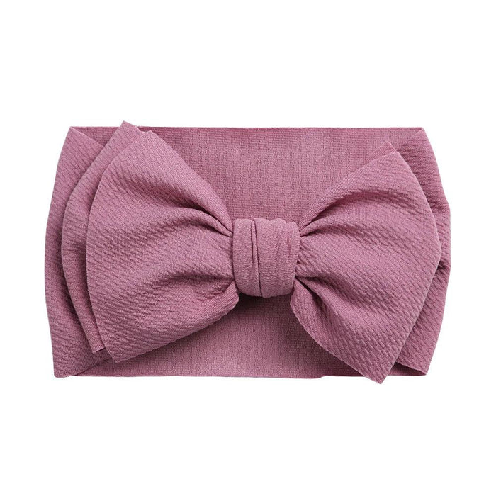 Stylish Oversized Bowknot Headband for Fashionable Baby Girls