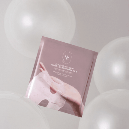 HEVEBLUE Pot Pore Peptamin Hydro Collagen Mask Pack 35g X 4ea - Très Elite