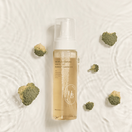 HEVEBLUE Salmon Caring Centella Bubble Cleanser 200ml - Très Elite