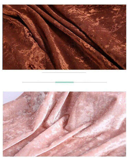 Plush Golden Velvet Pillow Cover Set - Perfect for Home, Vehicle, and Office Elegance