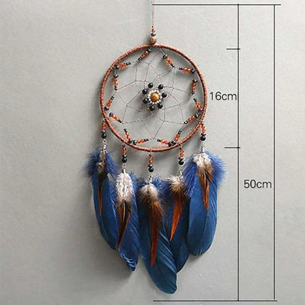Enchanting Indian Dreamcatcher - Artisan Crafted Decor for a Magical Atmosphere