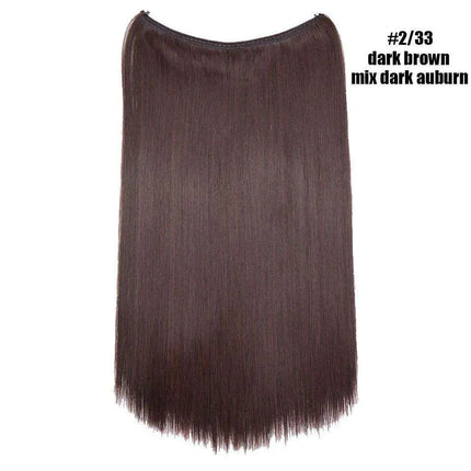 Glamorous Transformation: Discover the Magic of Invisible Wire Hair Extensions