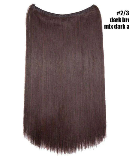 Glamorous Transformation: Discover the Magic of Invisible Wire Hair Extensions