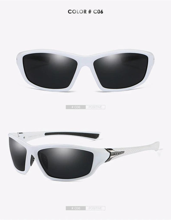 Vintage Style Men's Polarized Sunglasses with UV Protection and Anti-Glare Coating