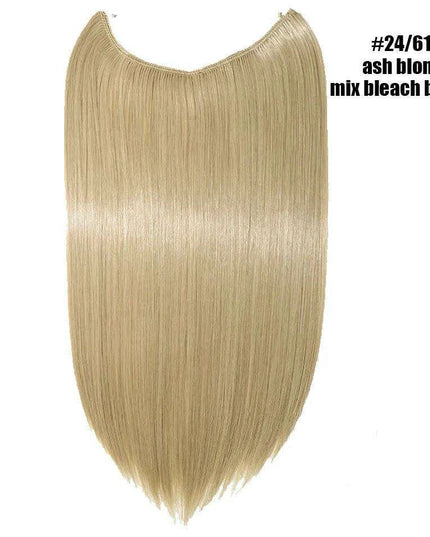 Glamorous Transformation: Discover the Magic of Invisible Wire Hair Extensions