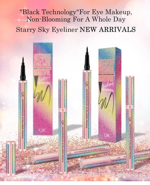 Effortless Elegance Star Maker Black Waterproof Eyeliner - Long-Lasting Matte Finish