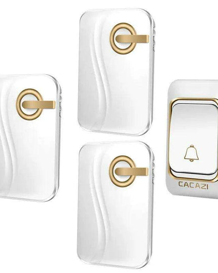 Waterproof Wireless Doorbell System with 200M Range, Customizable Volume, and 36 Melodies