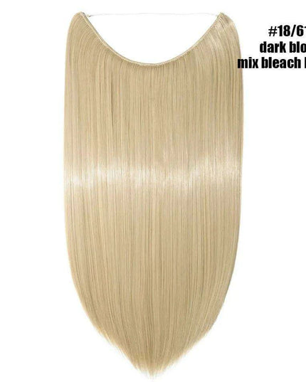 Glamorous Transformation: Discover the Magic of Invisible Wire Hair Extensions