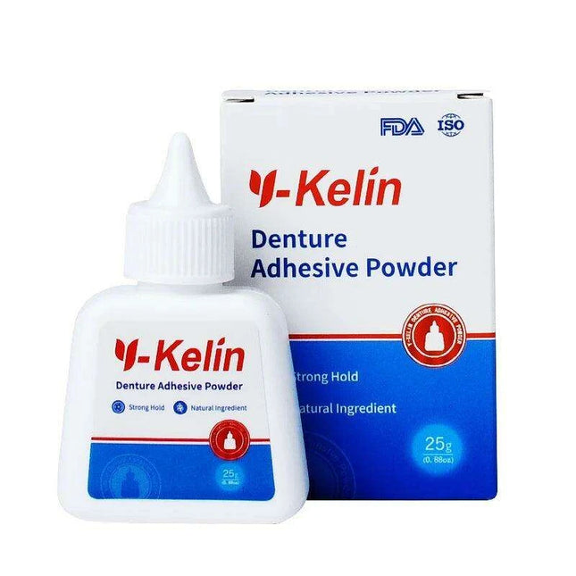 Sensitive Gums Comfort Plus Denture Adhesive - 75g (3 x 25g Packs) for All-Day Secure Wear