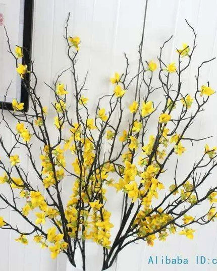 Stunning 90 cm Faux Winter Jasmine Branch for Elegant Home Decor