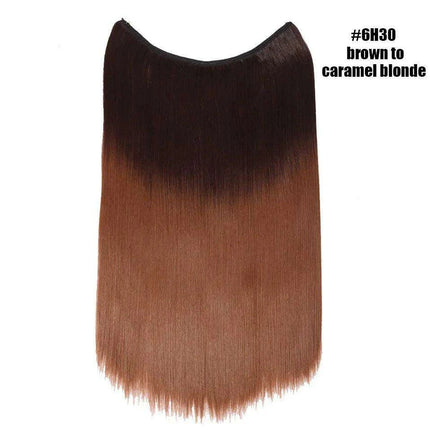 Glamorous Transformation: Discover the Magic of Invisible Wire Hair Extensions